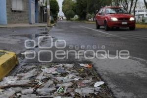 COLADERAS . BASURA