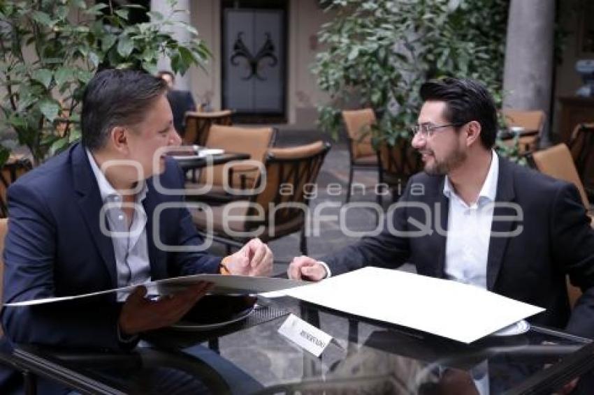 REUNIÓN FERNANDO MORALES - JESÚS GILES