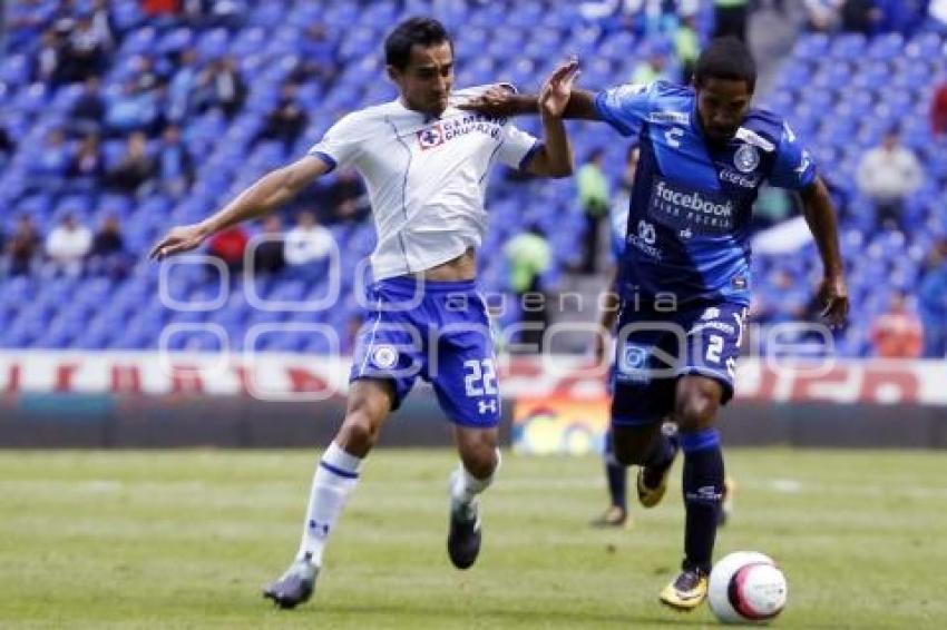 FÚTBOL . CLUB PUEBLA VS CRUZ AZUL