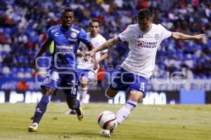 FÚTBOL . CLUB PUEBLA VS CRUZ AZUL