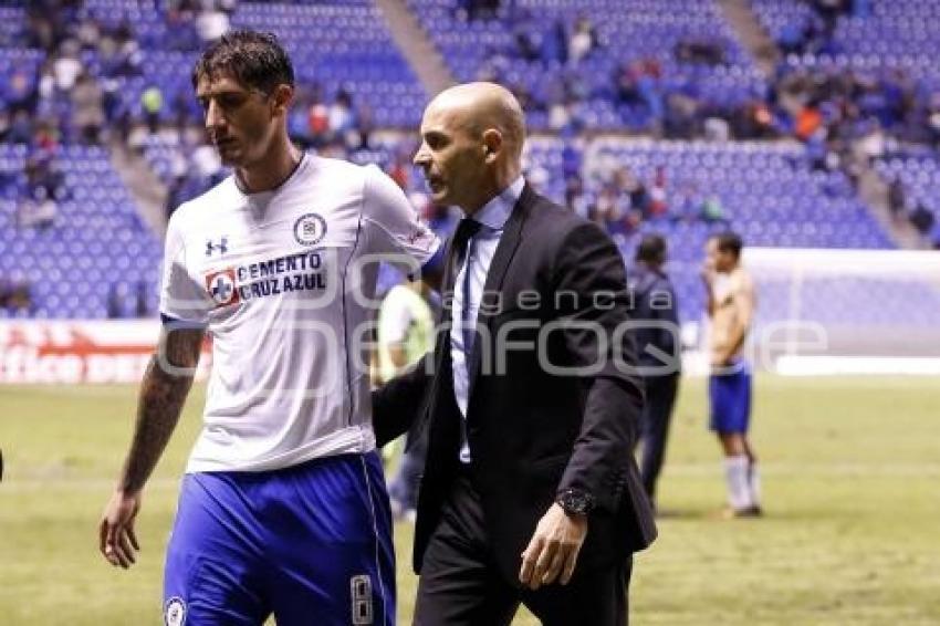 FÚTBOL . CLUB PUEBLA VS CRUZ AZUL