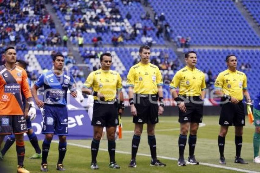 FÚTBOL . CLUB PUEBLA VS CRUZ AZUL