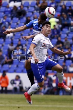 FÚTBOL . CLUB PUEBLA VS CRUZ AZUL