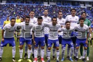 FÚTBOL . CLUB PUEBLA VS CRUZ AZUL