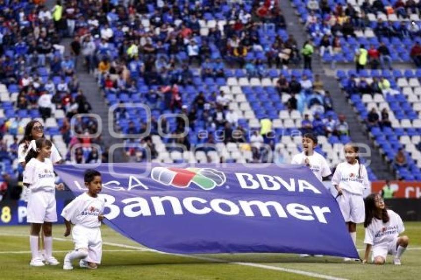 FÚTBOL . CLUB PUEBLA VS CRUZ AZUL