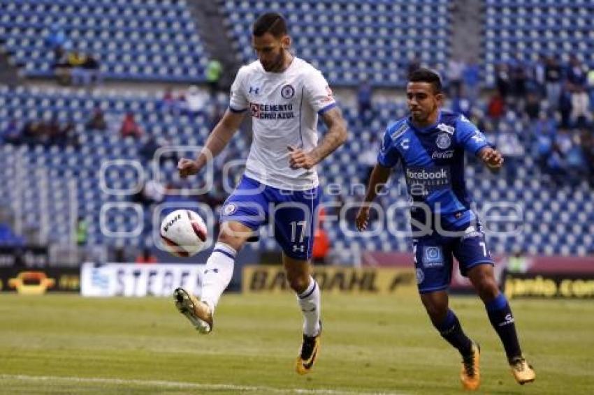 FÚTBOL . CLUB PUEBLA VS CRUZ AZUL