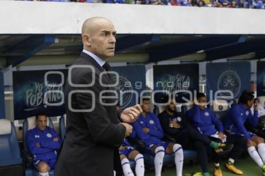 FÚTBOL . CLUB PUEBLA VS CRUZ AZUL
