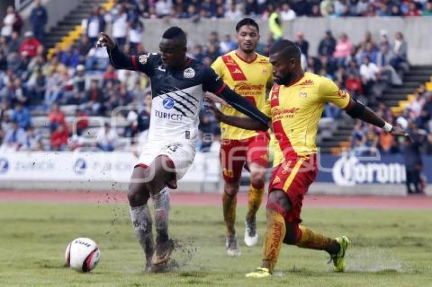 FÚTBOL . LOBOS BUAP VS MORELIA