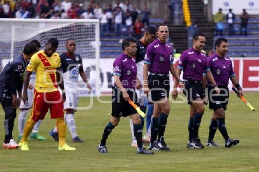 FÚTBOL . LOBOS BUAP VS MORELIA