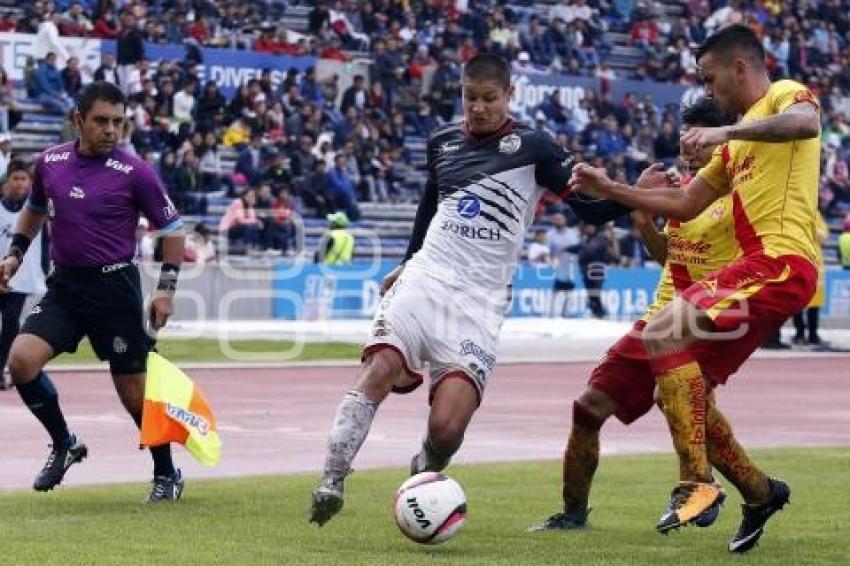 FÚTBOL . LOBOS BUAP VS MORELIA