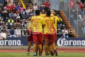 FÚTBOL . LOBOS BUAP VS MORELIA