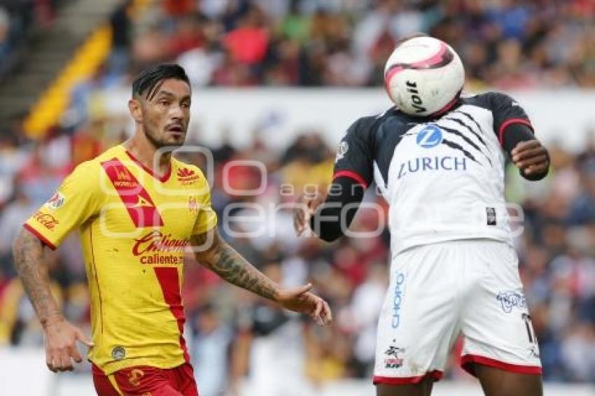 FÚTBOL . LOBOS BUAP VS MORELIA