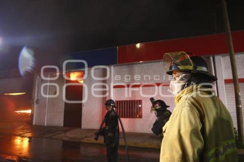 INCENDIO EMPRESA MARATHON