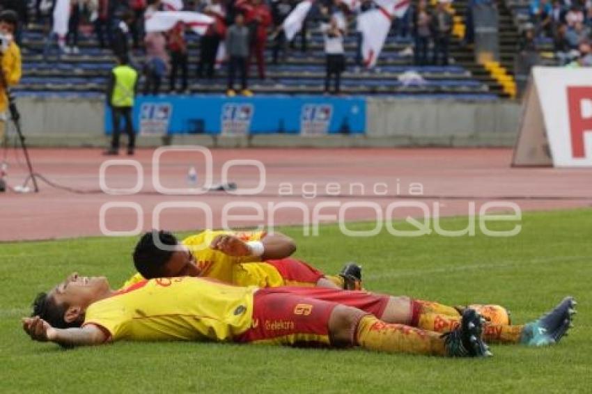 FÚTBOL . LOBOS BUAP VS MORELIA