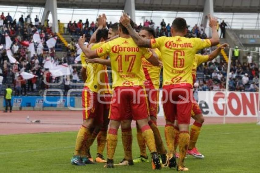 FÚTBOL . LOBOS BUAP VS MORELIA