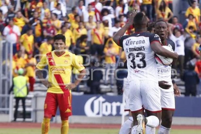 FÚTBOL . LOBOS BUAP VS MORELIA