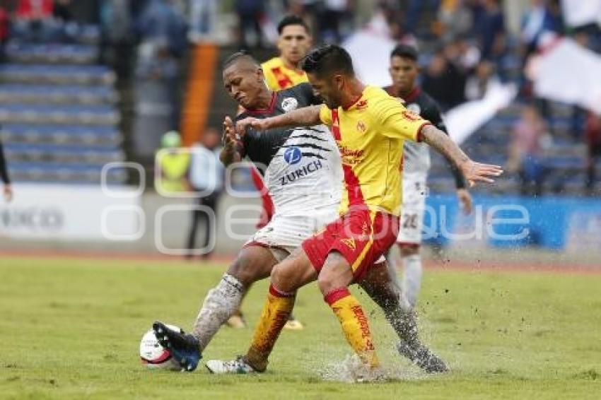 FÚTBOL . LOBOS BUAP VS MORELIA