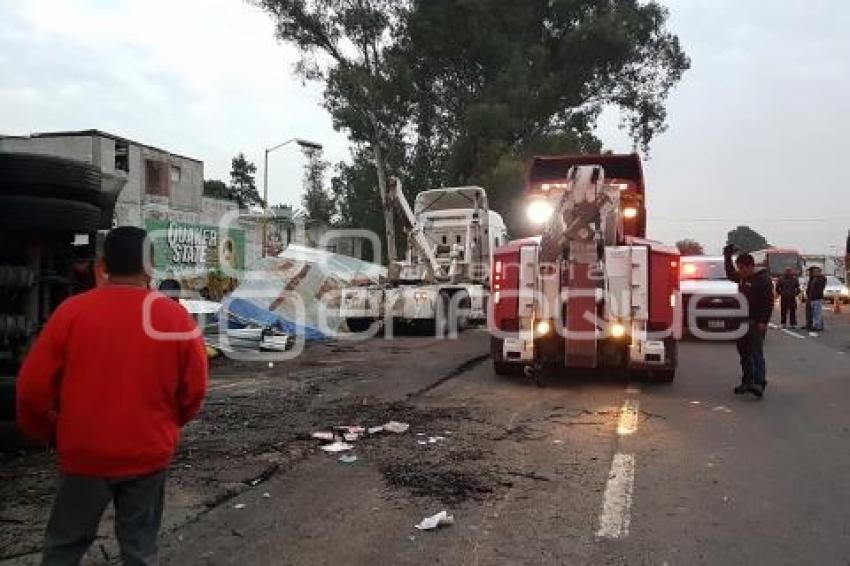 ACCIDENTE AUTOPISTA SAN MARTÍN TEXMELUCAN