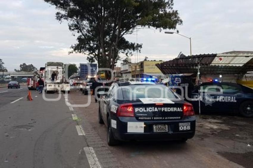 ACCIDENTE AUTOPISTA SAN MARTÍN TEXMELUCAN