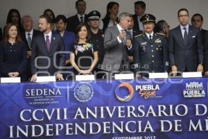 CEREMONIA ANIVERSARIO INDEPENDENCIA