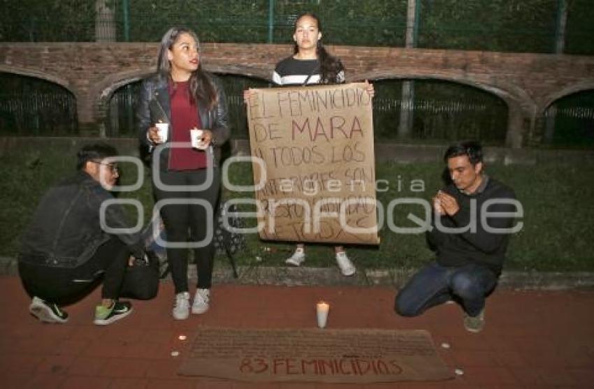 CHOLULA . PROTESTA . MARA CASTILLA