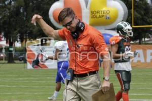 FUTBOL AMERICANO .  AZTECAS VS BORREGOS