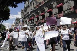 MANIFESTACIÓN . ALERTA DE GÉNERO