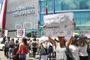 MANIFESTACIÓN . ALERTA DE GÉNERO