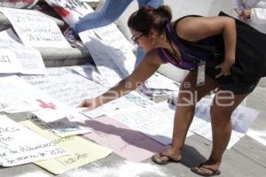 MANIFESTACIÓN . ALERTA DE GÉNERO