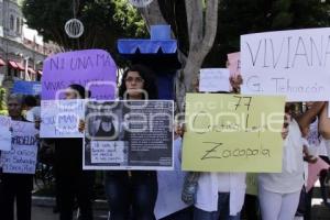 MANIFESTACIÓN . ALERTA DE GÉNERO