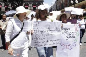 MANIFESTACIÓN . ALERTA DE GÉNERO