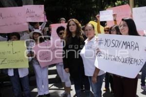 MANIFESTACIÓN . ALERTA DE GÉNERO