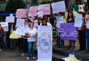 MANIFESTACIÓN . ALERTA DE GÉNERO