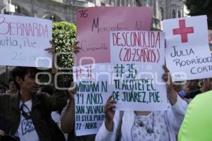 MANIFESTACIÓN . ALERTA DE GÉNERO