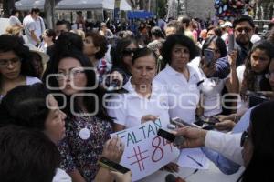 MANIFESTACIÓN . ALERTA DE GÉNERO