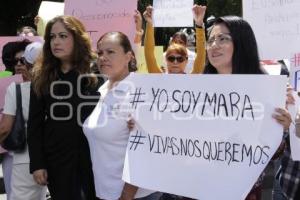 MANIFESTACIÓN . ALERTA DE GÉNERO