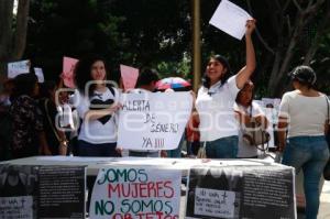 MANIFESTACIÓN . ALERTA DE GÉNERO