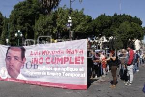 MANIFESTACIÓN . ANTORCHA CAMPESINA