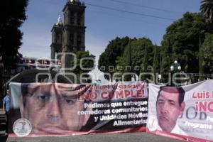 MANIFESTACIÓN . ANTORCHA CAMPESINA