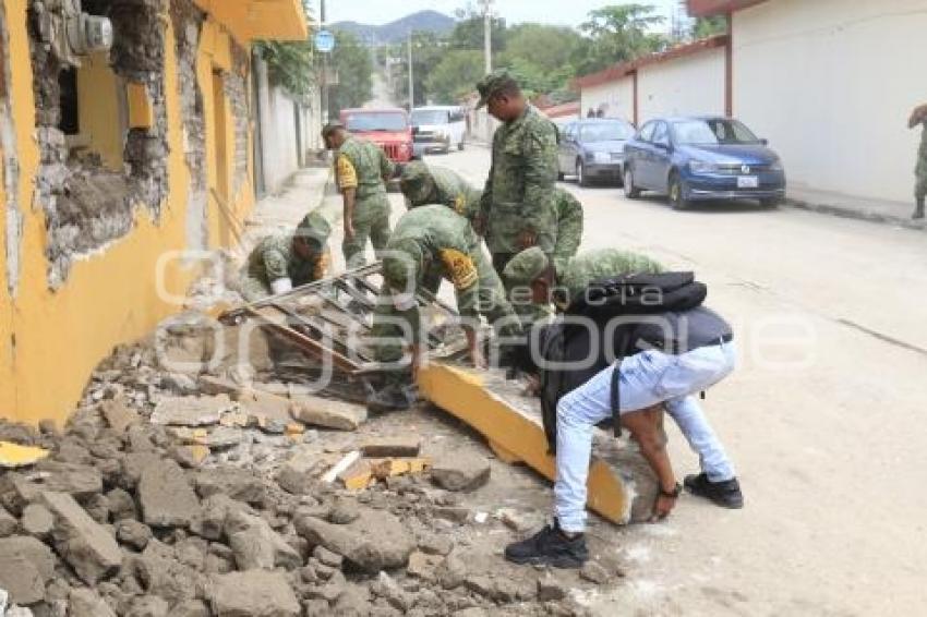 SISMO . CHIAUTLA DE TAPIA