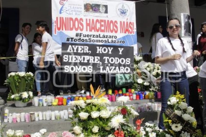 HOMENAJE . PREPA LÁZARO CÁRDENAS