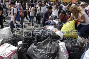 ACOPIO . ALUMNOS LÁZARO CÁRDENAS