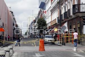 CIERRES VIALES . CENTRO HISTÓRICO