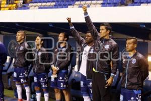 FÚTBOL . CLUB PUEBLA VS ATLAS