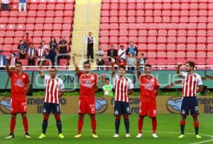 FÚTBOL . CHIVAS VS LOBOS BUAP