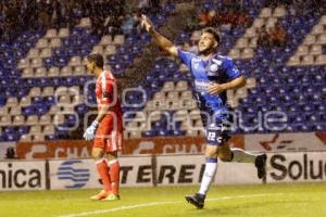 FÚTBOL . CLUB PUEBLA VS ATLAS