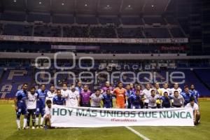 FÚTBOL . CLUB PUEBLA VS ATLAS