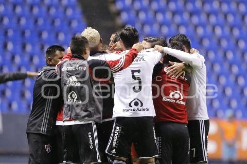 FÚTBOL . CLUB PUEBLA VS ATLAS