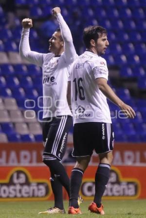 FÚTBOL . CLUB PUEBLA VS ATLAS