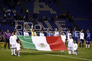 FÚTBOL . CLUB PUEBLA VS ATLAS